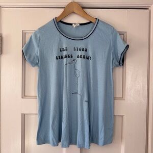 Vintage maternity tee